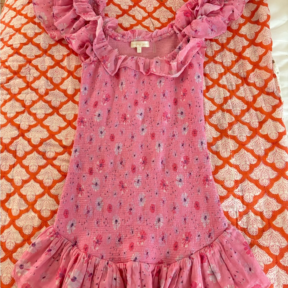 Love shack fancy pink dress